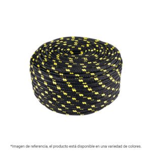49866 - Piola de Polipropileno trenzada, multicolor, 10mm, 1 Kg