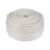 45839 - Piola de algodón de 10 mm, rollo, natural, 1 kg, FIERO