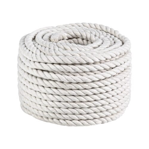 45692 - Piola de Algodón de 6 mm x 15 m natural, FIERO
