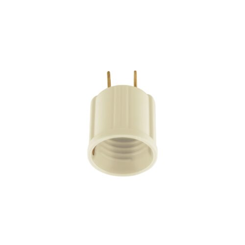 45884 - Portalámpara de baquelita, con adaptador a granel, VOLTECK