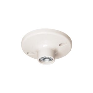 45883 - Portalámpara 4" de baquelita a granel, VOLTECK