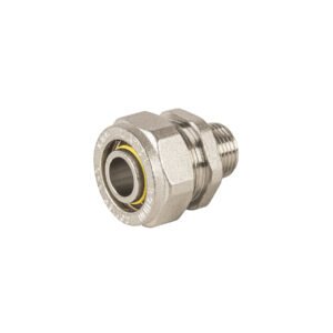 44852 - Conector para PEALPE, 1/2x3/8", con rosca macho, Foset