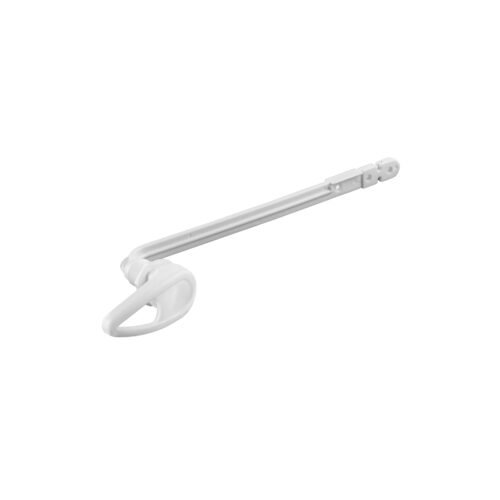 45397 - Palanca frontal plástica blanca para WC, FOSET