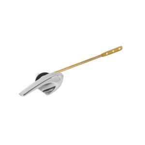 45398 - Palanca frontal metálica cromada robusta para WC, FOSET