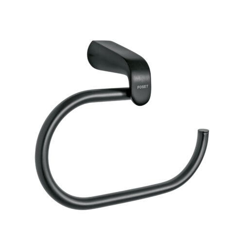 RIA-77M.jpg 44297 - Toallero argolla, negro, FOSET RIVIERA