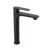 44090 - Monomando alto para lavabo, negro, FOSET RIVIERA