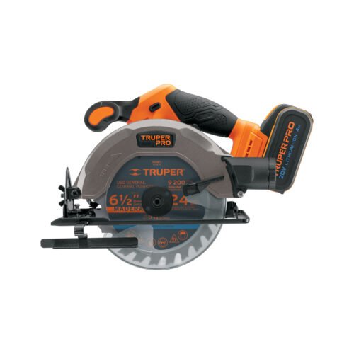 103256 - Sierra circular 6-1/2", 20V, 1 batería 4Ah, TRUPER PRO