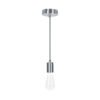 SOC-10SS.jpg 45674 - Socket colgante metálico, satín, VOLTECK