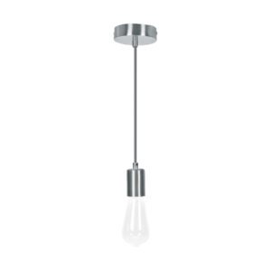 45674 - Socket colgante metálico, satín, VOLTECK