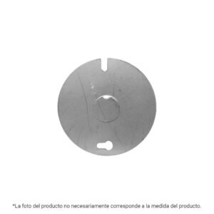 40999 - Tapa de 3" x 3" para caja octagonal, VOLTECK