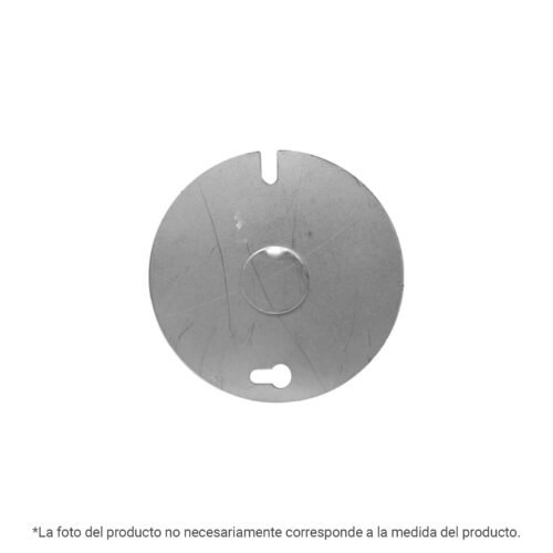 TACH-3X3O.jpg 40999 - Tapa de 3" x 3" para caja octagonal, VOLTECK