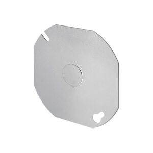 46331 - Tapa de 4" x 4" para caja octagonal, Volteck