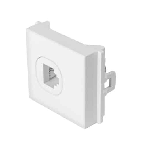 29049 - Toma de teléfono de 1.5 módulos, línea Toledo, Basic