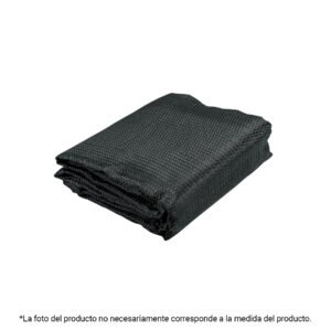 45847 - Toldo negro de 4 m de polietileno 80% sombra, ancho 3.60 m