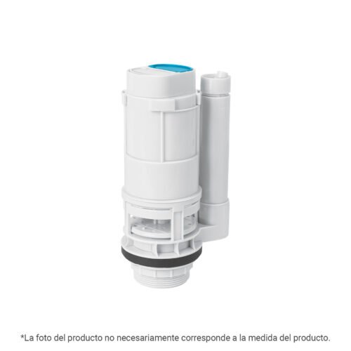 44167 - Válvula de descarga dual para WC 2" con empaque y botón