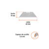 100079 - Dispensador con 10 cuchillas para NV-7X y NM-6, Expert