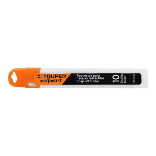 100098 - Estuche con 10 cuchillas SK2 de 9 mm para cutter, Expert