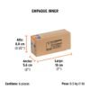 100099 - Estuche con 10 cuchillas SK2 de 18 mm para cutter, Expert