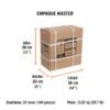 100099 - Estuche con 10 cuchillas SK2 de 18 mm para cutter, Expert