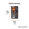 100101 - Estuche con 50 cuchillas SK4 de 18 mm para cutter, Truper