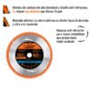 100106 - Disco sierra 10" para madera, 60 dientes centro 1", Expert
