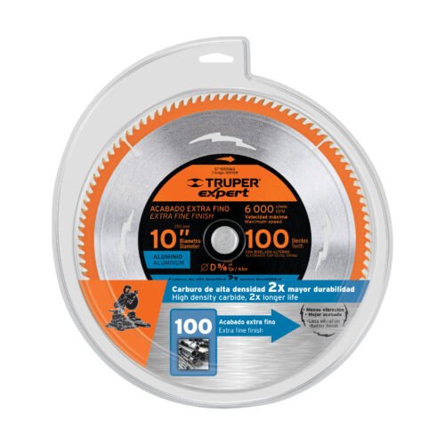 100109.3 100109 - Disco sierra 10" p/aluminio, 100 dientes centro 5/8", Expert