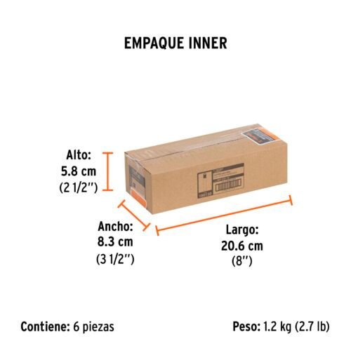 100130 - Estuche con 10 cuchillas SK2 de 25 mm para cutter, Expert