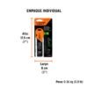 100131.7 100131 - Estuche con 50 cuchillas SK2 de 18 mm para cutter, Expert