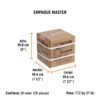 100131.9 100131 - Estuche con 50 cuchillas SK2 de 18 mm para cutter, Expert