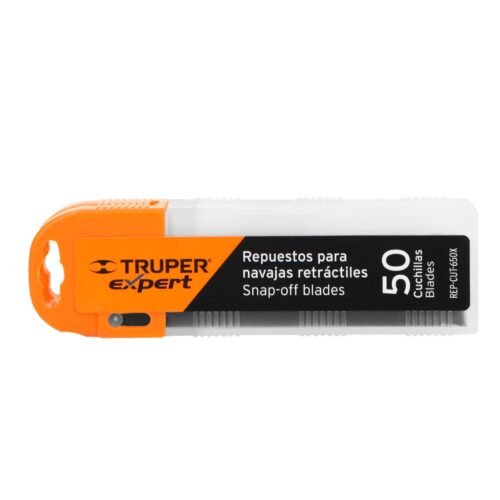 100131.99 100131 - Estuche con 50 cuchillas SK2 de 18 mm para cutter, Expert