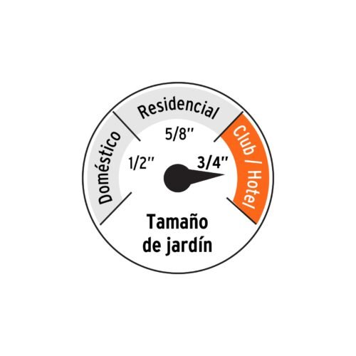 100149 - Manguera 3/4" super reforzada 4 capas conexiones metal 30m