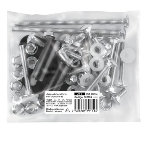 100155 - Tornilleria con chumaceras para carretilla CAR-82, TRUPER