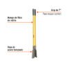100174.1 100174 - Cavador mangos de fibra de vidrio 45", Truper