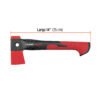100175 - Hacha cazadora 1 lb mango de nylon de 14", Truper Velocity