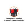 100175 - Hacha cazadora 1 lb mango de nylon de 14", Truper Velocity