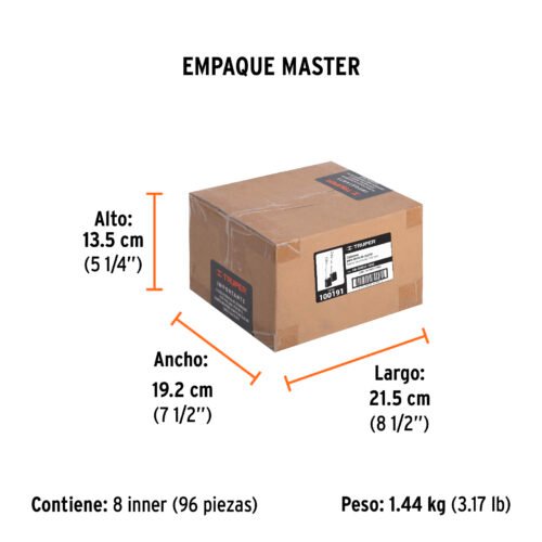 100191 - Bolsa con 2 carbones de repuesto para SINCO-10X2, TRUPER