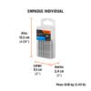 100194 - Estuche con 15 puntas de cruz PH1 largo 2", Truper Expert