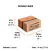 100194 - Estuche con 15 puntas de cruz PH1 largo 2", Truper Expert