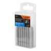 100195 - Estuche con 15 puntas de cruz PH2 largo 2", Truper Expert