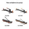 100222.1 100222 - Repuesto de cuchilla para cortadores azulejo Expert 90/120