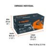 100241 - Tornillo de banco 6" tipo europeo de hierro nodular, Truper