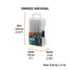100251 - Estuche con 50 puntas de cruz PH2 largo 2", Truper Expert