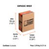 100251 - Estuche con 50 puntas de cruz PH2 largo 2", Truper Expert