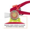 100276 - Extintor portátil recargable 1 kg, polvo tipo ABC, Truper