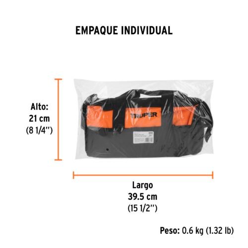 100376 - Maleta portaherramientas de 14", Truper