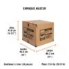 100376 - Maleta portaherramientas de 14", Truper