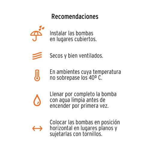 100388.5 100388 - Bomba centrífuga para agua, 1/2 HP, TRUPER