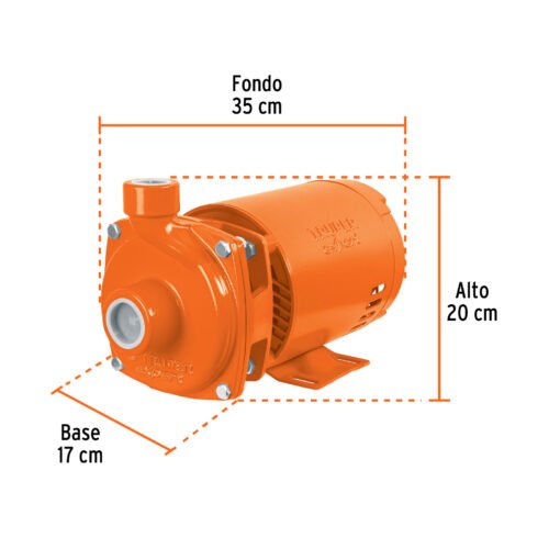 100432 - Bomba centrífuga para agua, 3/4 HP, TRUPER EXPERT
