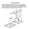 100432 - Bomba centrífuga para agua, 3/4 HP, TRUPER EXPERT