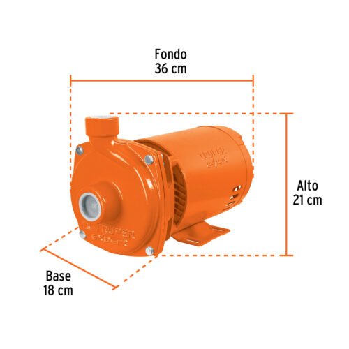 100433 - Bomba centrífuga para agua, 1 HP, TRUPER EXPERT